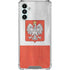 Poland Flag Distressed Galaxy A13 5G Clear Case