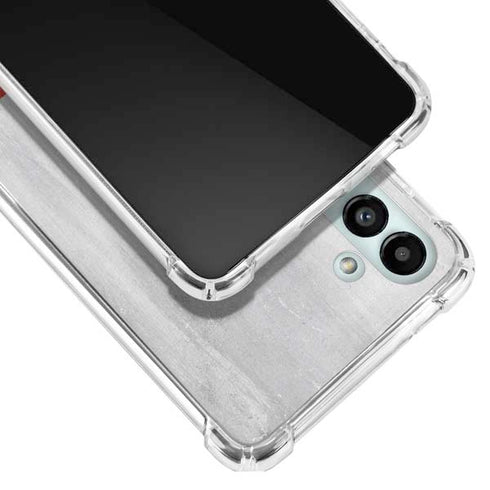 Poland Flag Distressed Galaxy A13 5G Clear Case