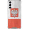 Poland Flag Distressed Galaxy A14 5G Clear Case