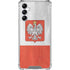 Poland Flag Distressed Galaxy A14 5G Clear Case