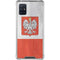 Poland Flag Distressed Galaxy A51 5G Clear Case