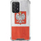Poland Flag Distressed Galaxy A52 5G Clear Case