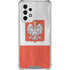 Poland Flag Distressed Galaxy A53 5G Clear Case