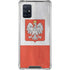 Poland Flag Distressed Galaxy A71 5G Clear Case