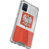 Poland Flag Distressed Galaxy A71 5G Clear Case