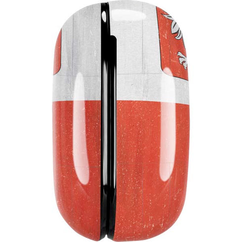 Poland Flag Distressed Galaxy Buds Live Skin