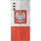Poland Flag Distressed Galaxy Note 10 Skin