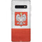 Poland Flag Distressed Galaxy S10 Skin