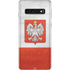 Poland Flag Distressed Galaxy S10 Skin