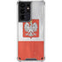 Poland Flag Distressed Galaxy S21 Ultra 5G Clear Case