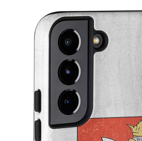 Poland Flag Distressed Galaxy S22 Pro Case