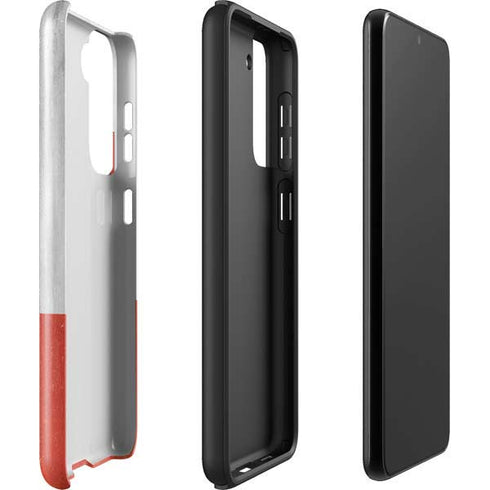 Poland Flag Distressed Galaxy S22 Pro Case