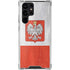 Poland Flag Distressed Galaxy S22 Ultra Clear Case