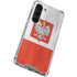 Poland Flag Distressed Galaxy S23 Clear Case