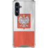 Poland Flag Distressed Galaxy S23 FE Clear Case