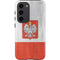 Poland Flag Distressed Galaxy S23 Pro Case
