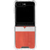 Poland Flag Distressed Galaxy Z Flip5 5G Clear Case