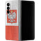 Poland Flag Distressed Galaxy Z Fold4 5G Skin