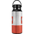 Poland Flag Distressed Hydro Flask 32oz Wide Mouth Skin