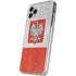 Poland Flag Distressed iPhone 11 Pro Clear Case