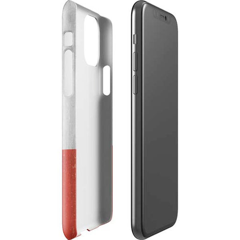 Poland Flag Distressed iPhone 11 Pro Lite Case