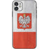 Poland Flag Distressed iPhone 11 Skin