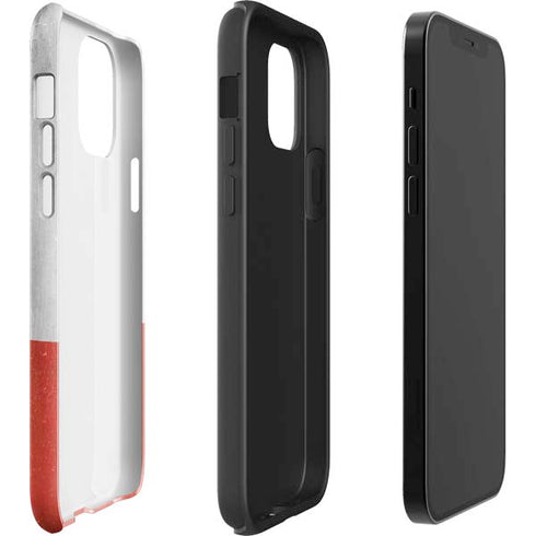 Poland Flag Distressed iPhone 12 Impact Case