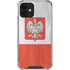 Poland Flag Distressed iPhone 12 Mini Clear Case