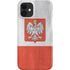 Poland Flag Distressed iPhone 12 Mini Lite Case