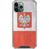 Poland Flag Distressed iPhone 12 Pro Clear Case
