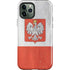 Poland Flag Distressed iPhone 12 Pro Impact Case