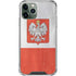 Poland Flag Distressed iPhone 12 Pro Max Clear Case