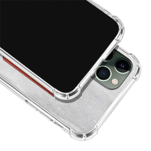 Poland Flag Distressed iPhone 12 Pro Max Clear Case