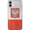 Poland Flag Distressed iPhone 12 Skin