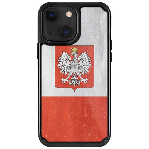 Poland Flag Distressed iPhone 13 Cargo Case