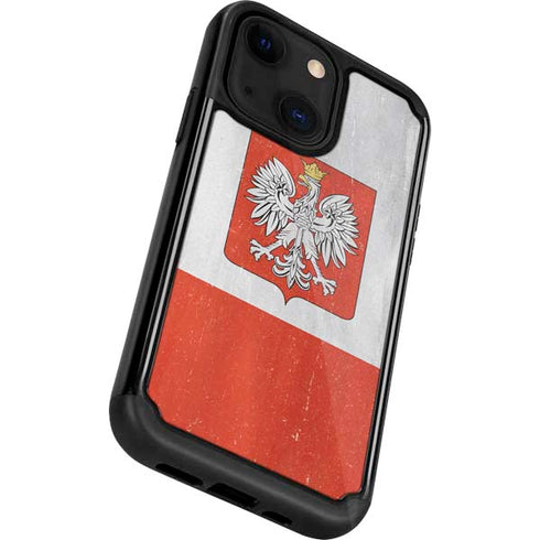 Poland Flag Distressed iPhone 13 Cargo Case