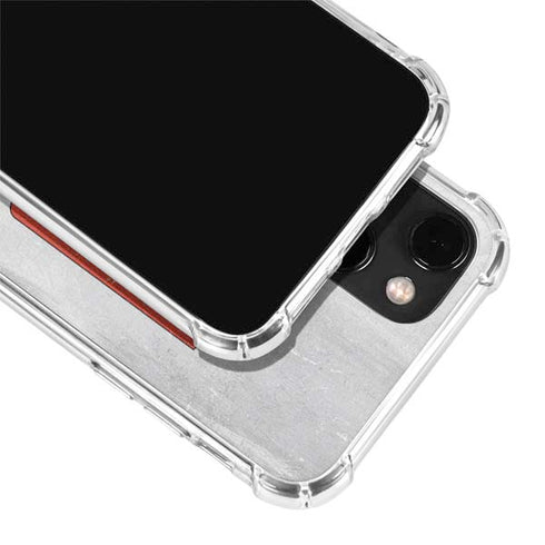 Poland Flag Distressed iPhone 13 Clear Case