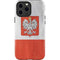 Poland Flag Distressed iPhone 13 Pro Max Impact Case