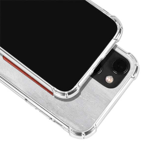 Poland Flag Distressed iPhone 14 Plus Clear Case