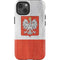 Poland Flag Distressed iPhone 14 Impact Case