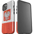 Poland Flag Distressed iPhone 14 Impact Case