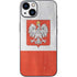 Poland Flag Distressed iPhone 15 Plus Skin