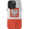 Poland Flag Distressed iPhone 14 Pro Impact Case