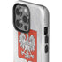 Poland Flag Distressed iPhone 14 Pro Impact Case