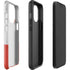 Poland Flag Distressed iPhone 15 Pro Impact Case