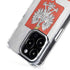 Poland Flag Distressed iPhone 15 Pro Max MagSafe Case