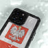 Poland Flag Distressed iPhone 14 Pro Max Waterproof Case