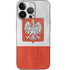 Poland Flag Distressed iPhone 14 Pro Skin
