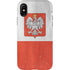 Poland Flag Distressed iPhone X Pro Case
