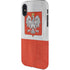 Poland Flag Distressed iPhone X Pro Case